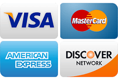 Credit Cards We Accept